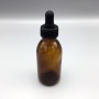 Pharmacondo - BOUTEILLE EN VERRE AMBRE AVEC SECHOIR 125ml