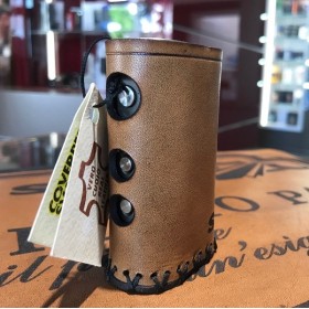 Dicodes - Dani Box Mini 80W COVER IN LEATHER by Cover for Vapers - AGED