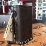 Dicodes - Dani Box Mini 80W LEATHER COVER von Cover for Vapers - BROWN