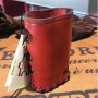 Dicodes - Dani Box Mini 80W LEATHER COVER par Cover for Vapers - ROUGE