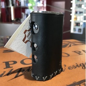 Dicodes - Dani Box Mini 80W LEATHER COVER by Cover for Vapers - BLACK