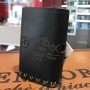 Billet Box COVER IN LEATHER von Cover for Vapers - BLACK LOGO