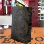 Billet Box COVER IN LEATHER von Cover for Vapers - MAORI BLACK
