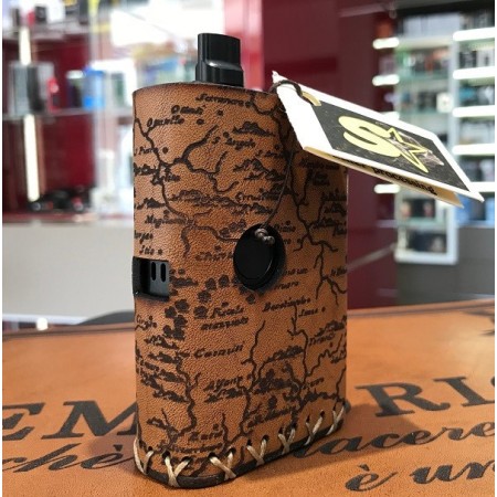 Billet Box COVER IN LEATHER by Cover for Vapers - NAVAL