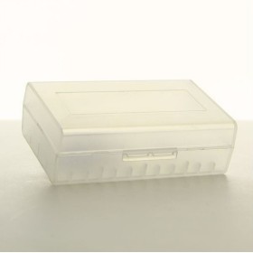 20700/21700 - CUSTODIA PORTA BATTERIA 2 SLOT Plastica