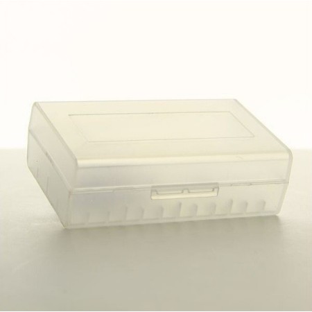 20700/21700 - CUSTODIA PORTA BATTERIA 2 SLOT Plastica