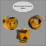 Officine Svapo DRIP TIP FLAVOR Méthacrylate - Noir/Orange