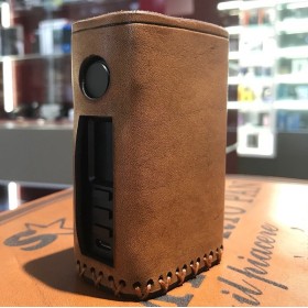 Vapecige - Vtbox DNA250C COVER IN CUOIO by Cover per Svapatori - INVECCHIATO