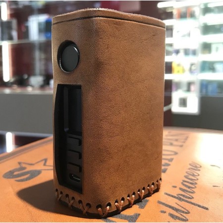 Vapecige - Vtbox DNA250C COVER IN CUOIO by Cover per Svapatori - INVECCHIATO