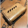 Vapecige - Vtbox DNA250C COVER IN CUOIO by Cover per Svapatori - INVECCHIATO