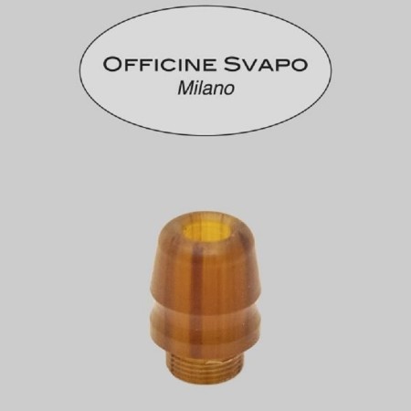 Officine Svapo Collection ROCHE DRIP TIP AVEC VIS Méthacrylate - Ambre