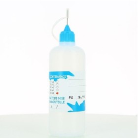 BOCCETTA IN LDPE CON ETICHETTA E AGO 100ml