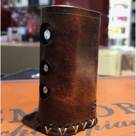 Dicodes - Dani Box Mini 80W COVER IN CUOIO by Cover per Svapatori - OLD BROWN