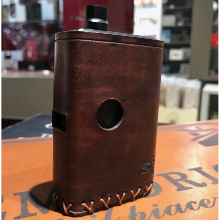 Billet Box COVER IN CUOIO by Cover per Svapatori - OLD BROWN