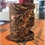 Eleaf - iStick Pico Squeeze bf LEATHER COVER von Cover for Vapers - FLOWER COVERED