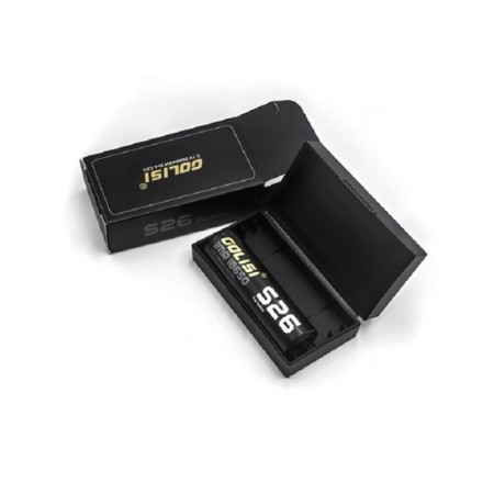18650 - GOLISI S26 IMR 2600mAh 25A PROTECTED - Flat top