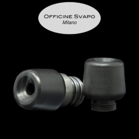 Officine Svapo Collection DRIP TIP ARGO A VITE Metacrilato - Grigio Scuro Madreperla