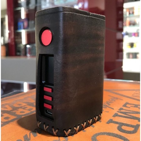 Vapecige - Vtbox DNA250C LEATHER COVER von Cover for Vapers - OLD BROWN