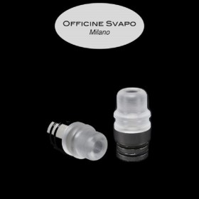 Officine Svapo Collection DRIP TIP KING A VITE Metacrilato - Trasparente