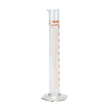 CILINDRO GRADUATO in VETRO BOROSILICATO 100ml