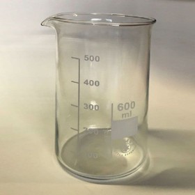 BECHER GRADUATO IN VETRO BOROSILICATO 600ml