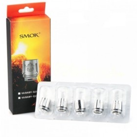 Smoktech - TFV8 BABY Q2 (0.4 Ohm) PACK 5 RESISTANCES