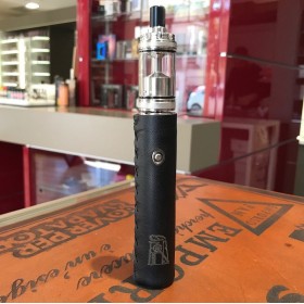 Dicodes - Dani Extreme V3 60W L 18650 - 22mm LEATHER COVER von Cover for Vapers - BLACK LOGO