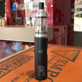 Dicodes - Dani Extreme V3 60W S 18350 - 22mm COVER IN CUOIO by Cover per Svapatori - LOGO NERO
