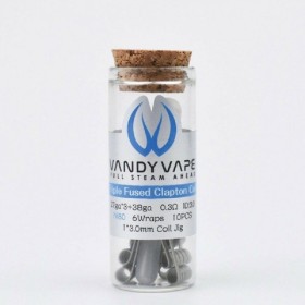 Vandy Vape ALPHA BRAID COIL Ni80 26GA*(40ga*2)*16 - 0.3ohm ID 3mm - 10pcs