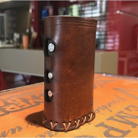 Dicodes - Dani Box 21700 COVER IN CUOIO by Cover per Svapatori - OLD BROWN