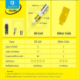 Quawins - Pod Vstick Pro 400mah POD DI RICAMBIO 2ml - 1,4 Ohm- 3 PEZZI - Navy Blue - VERSIONE DS COIL