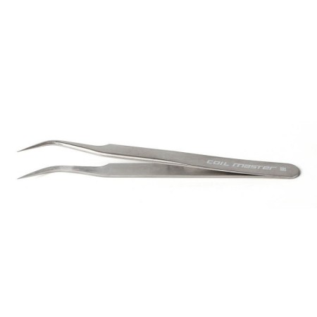 PINZETTA ELBOW TWEEZER PUNTA CURVA - Coil Master