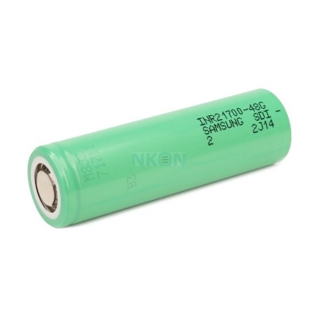 21700 - Samsung 48G 4800mAh 9.6A - Flat Top