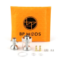 BP Mods - Pioneer rta ADATTATORE MTL/DL + SHORT TANK FULL PC - Stainless
