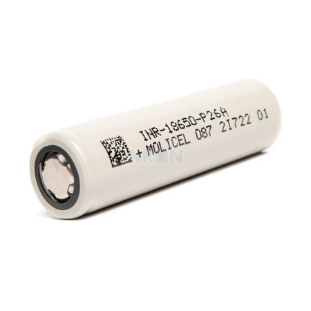 18650 - MOLICEL INR18650-P26A 2600mAh - 35A