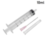Sterile graduated syringe with needle 10ml