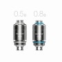 Justfog Fog1/Fog X RESISTENZE COMPATIBILI 0.5 / 0.8 / 1.0ohm - PACK 5 PEZZI