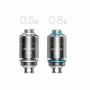 Justfog Fog1/Fog X RESISTENZE COMPATIBILI 0.5 / 0.8 / 1.0ohm - PACK 5 PEZZI