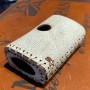 Billet Box COVER IN CUOIO by Cover per Svapatori - LOGO WHITE CRASH