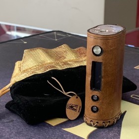 Dicodes - Dani Box Micro 80W COVER IN CUOIO by Cover per Svapatori - INVECCHIATO