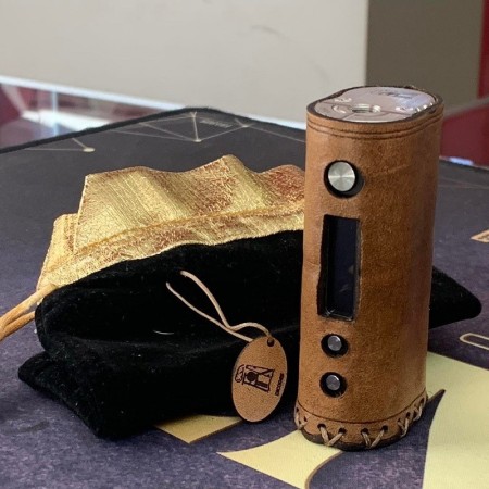 Dicodes - Dani Box Micro 80W COVER IN CUOIO by Cover per Svapatori - INVECCHIATO