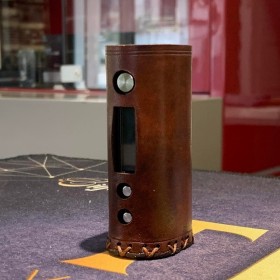 Dicodes - Dani Box Micro 80W COVER IN CUOIO by Cover per Svapatori - OLD BROWN