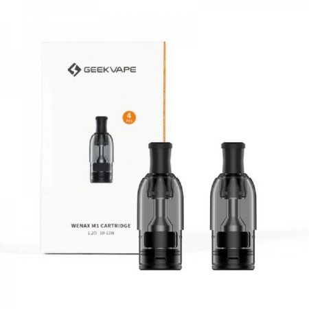 Geekvape - Wenax M1/M2 POD DI RICAMBIO 0.8ohm 2ml - 4 PEZZI