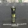 Officine Svapo - drip tip per KIWI - CALIPSUS PLUS POD EDITION Metacrilato - Verde Scuro madreperla