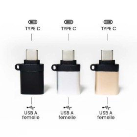 ADATTATORE USB - da USB A femmina a USB TYPE C maschio