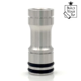 BlackStar - Build Your Drip tip BASE - LARRY STAINLESS STEEL
