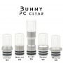 BlackStar - Build Your Drip tip HEAD - BUNNY PC CLEAR