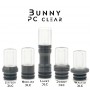 BlackStar - Build Your Drip tip HEAD - BUNNY PC CLEAR