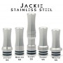 BlackStar - Build Your Drip tip HEAD - JACKIE STAINLESS STEEL