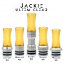 BlackStar - Build Your Drip tip HEAD - JACKIE ULTEM CLEAR
